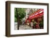 Brasserie La Taverne on Boulevard des Italiens, Paris, Ile de France, France-null-Framed Art Print