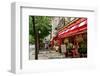 Brasserie La Taverne on Boulevard des Italiens, Paris, Ile de France, France-null-Framed Art Print