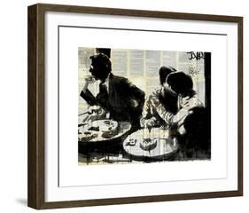 Brasserie-Loui Jover-Framed Giclee Print