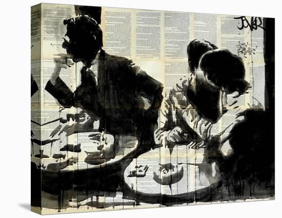 Brasserie-Loui Jover-Stretched Canvas