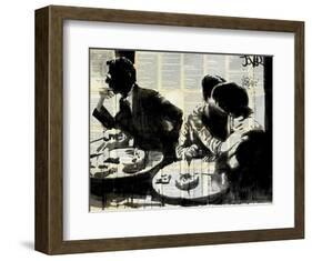 Brasserie-Loui Jover-Framed Art Print