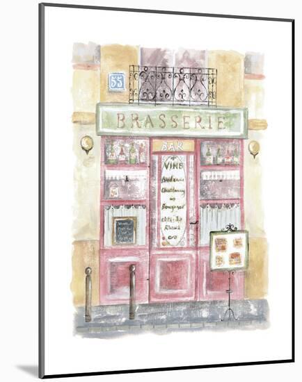 Brasserie-Jane Claire-Mounted Art Print