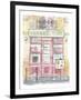 Brasserie-Jane Claire-Framed Art Print