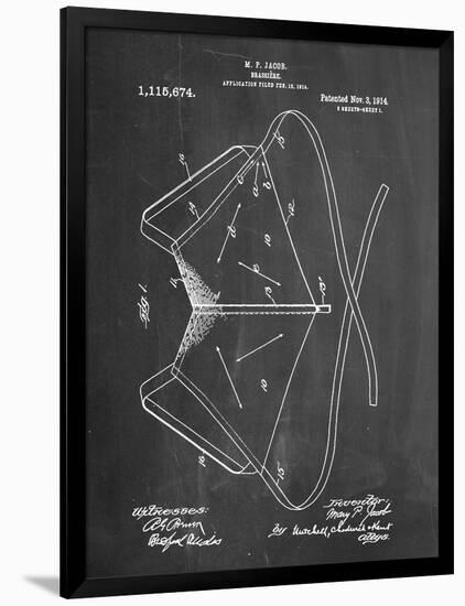 Brassiere Patent 1914-null-Framed Art Print