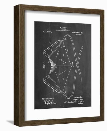 Brassiere Patent 1914-null-Framed Art Print