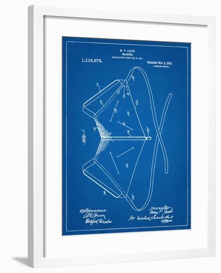 Brassiere Patent 1914-null-Framed Art Print