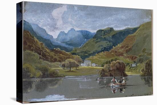 Brathay Hall, 1808-John Harden-Stretched Canvas