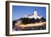 Bratislava Castle at Dusk, Bratislava, Slovakia, Europe-Ian Trower-Framed Photographic Print