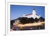 Bratislava Castle at Dusk, Bratislava, Slovakia, Europe-Ian Trower-Framed Photographic Print