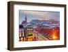 Bratislava Panorama - Slovakia - Eastern Europe City-TTstudio-Framed Photographic Print