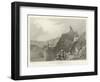 Braubach and the Marksburgh-William Tombleson-Framed Giclee Print