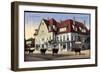 Braunlage, Rinder Herde Läuft Am Café Dietze Vorbei-null-Framed Giclee Print