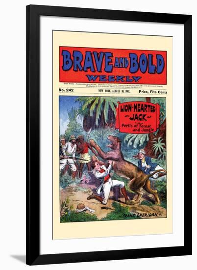 Brave & Bold Weekly-Street & Smith-Framed Art Print