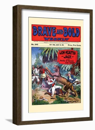 Brave & Bold Weekly-Street & Smith-Framed Art Print