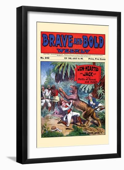 Brave & Bold Weekly-Street & Smith-Framed Art Print