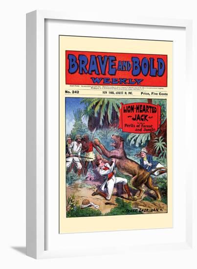 Brave & Bold Weekly-Street & Smith-Framed Art Print