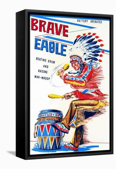 Brave Eagle-null-Framed Stretched Canvas