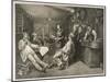 Brave English Salvationist Preaches to the Clientele of a Swiss Tavern-G. Cederstroem-Mounted Art Print