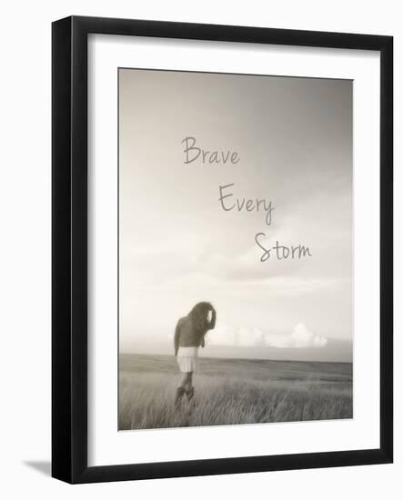Brave Every Storm-Amanda Lee Smith-Framed Photographic Print