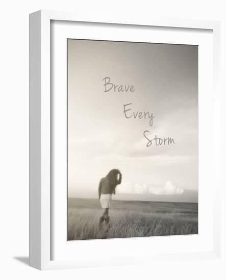 Brave Every Storm-Amanda Lee Smith-Framed Photographic Print