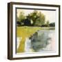 Braveboat Harbor-Kathleen Robbins-Framed Art Print