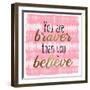 Braver Tie Dye 1-Kimberly Allen-Framed Art Print