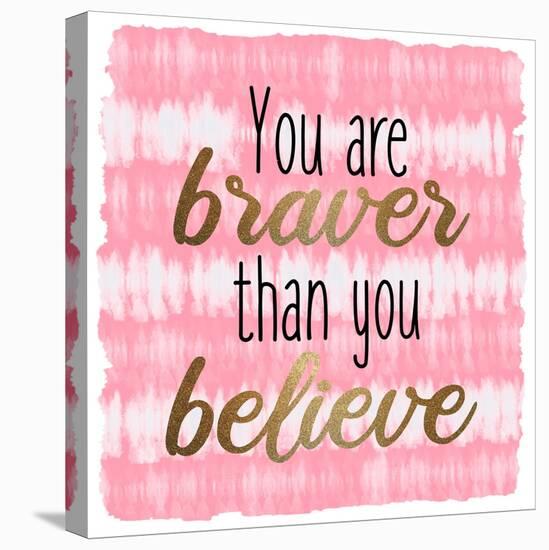 Braver Tie Dye 1-Kimberly Allen-Stretched Canvas