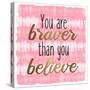 Braver Tie Dye 1-Kimberly Allen-Stretched Canvas