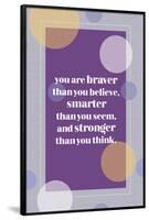 Braver-null-Framed Poster