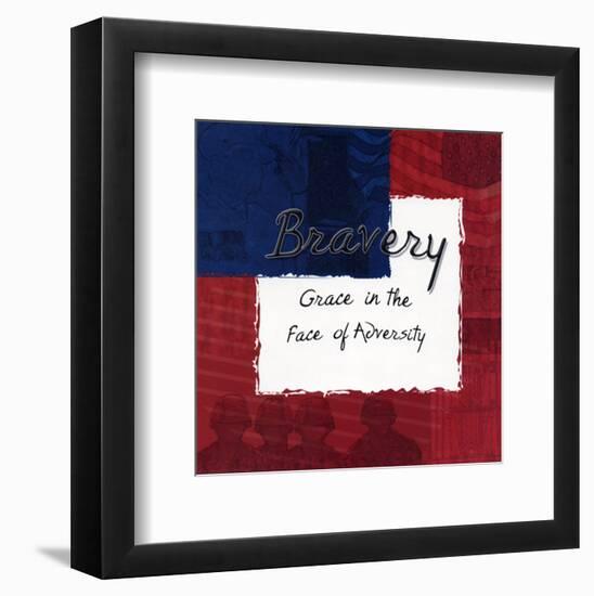 Bravery-Lenny Karcinell-Framed Art Print