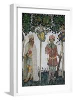 Braves and Heroines Series: King David and Judas Maccabeus-Giacomo Jaquerio-Framed Giclee Print