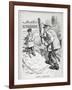 Bravo Belgium! from 'Punch' Magazine, Vol CXLVII P.143, Pub. August 12th, 1914-Frederick Henry Townsend-Framed Giclee Print