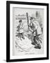 Bravo Belgium! from 'Punch' Magazine, Vol CXLVII P.143, Pub. August 12th, 1914-Frederick Henry Townsend-Framed Giclee Print