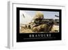 Bravoure: Citation Et Affiche D'Inspiration Et Motivation-null-Framed Premium Photographic Print