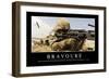 Bravoure: Citation Et Affiche D'Inspiration Et Motivation-null-Framed Photographic Print