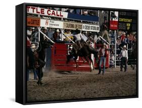 Brawley Rodeo, California, USA-null-Framed Stretched Canvas