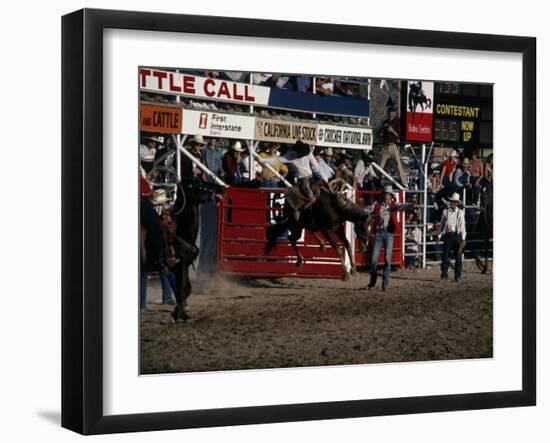 Brawley Rodeo, California, USA-null-Framed Premium Photographic Print