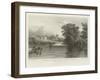 Braxted Lodge, Near Witham, Essex, the Seat of P Ducane, Esquire-William Henry Bartlett-Framed Giclee Print