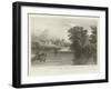 Braxted Lodge, Near Witham, Essex, the Seat of P Ducane, Esquire-William Henry Bartlett-Framed Giclee Print