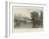 Braxted Lodge, Near Witham, Essex, the Seat of P Ducane, Esquire-William Henry Bartlett-Framed Giclee Print