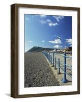 Bray Promenade and Beach Towards Bray Head, Bray, County Dublin, Republic of Ireland-Pearl Bucknall-Framed Photographic Print