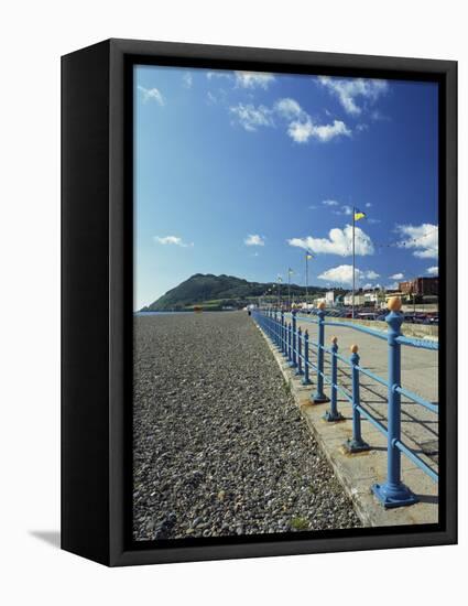 Bray Promenade and Beach Towards Bray Head, Bray, County Dublin, Republic of Ireland-Pearl Bucknall-Framed Stretched Canvas