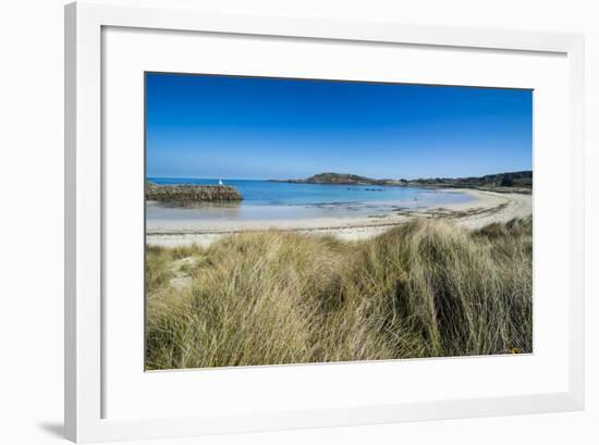 Braye Bay, Alderney, Channel Islands, United Kingdom-Michael Runkel-Framed Photographic Print