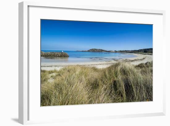 Braye Bay, Alderney, Channel Islands, United Kingdom-Michael Runkel-Framed Photographic Print