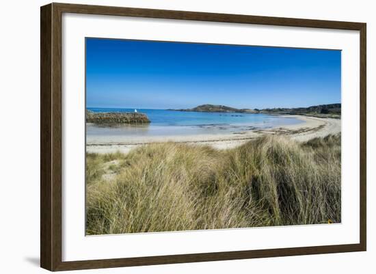 Braye Bay, Alderney, Channel Islands, United Kingdom-Michael Runkel-Framed Photographic Print