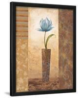 Brazen Blue Tulip-Nan-Lamina Framed Art Print