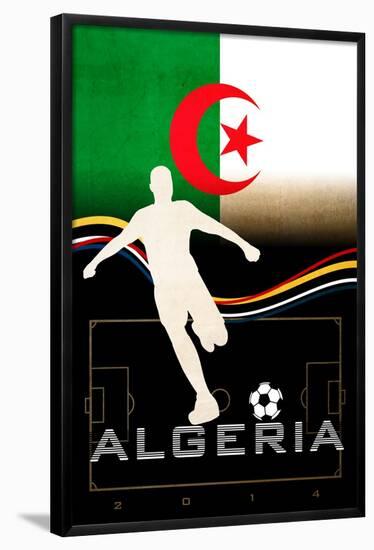 Brazil 2014 - Algeria-null-Framed Poster