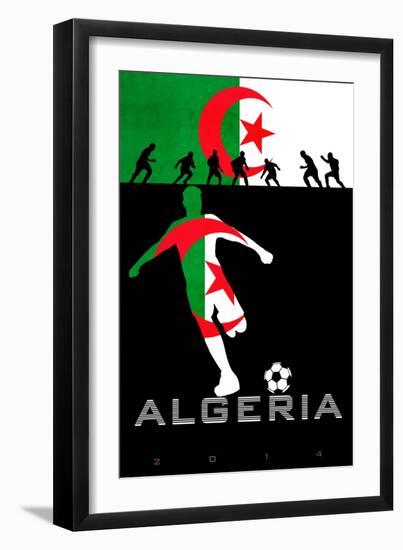 Brazil 2014 - Algeria-null-Framed Art Print