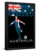 Brazil 2014 - Australia-null-Framed Poster