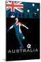 Brazil 2014 - Australia-null-Mounted Poster